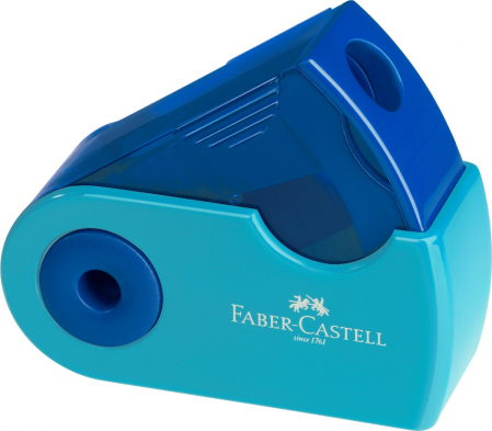Ascutitori - Ascutitoare Plastic Simpla Sleeve-Mini Pastel Faber-Castell