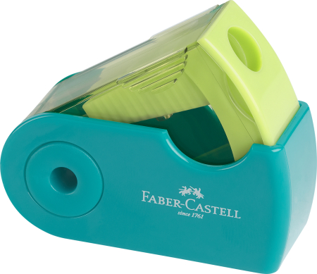 Brand - Ascutitoare Plastic Simpla Sleeve-Mini Trend 2019, Faber-Castell