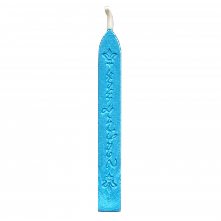 Brand - Baton ceara sigiliu neon bleu cu fitil  StandardGraph