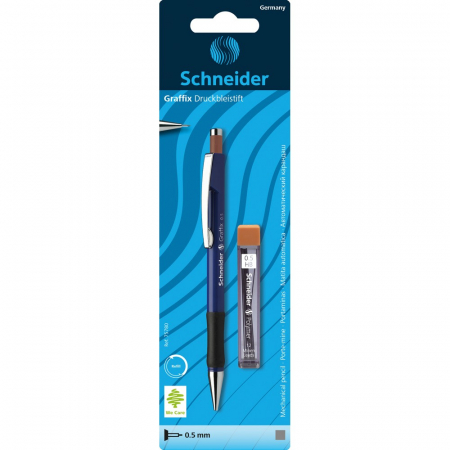 Schneider - Blister creion mecanic Graffix 0,5 + mine 0.5 HB, Schneider