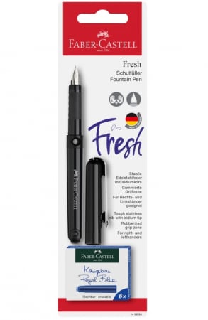 Blister Stilou Scolar Vario si 6 Cartuse, Faber-Castell [1]