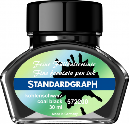 Standardgraph - Calimara cerneala Coal Black 30 ml StandardGraph