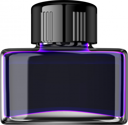 Calimara cerneala cu suport toc Elder Blue Permanent 40 ml StandardGraph [2]