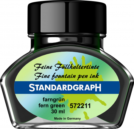 Standardgraph - Calimara cerneala Fern Green Permanent 30 ml StandardGraph