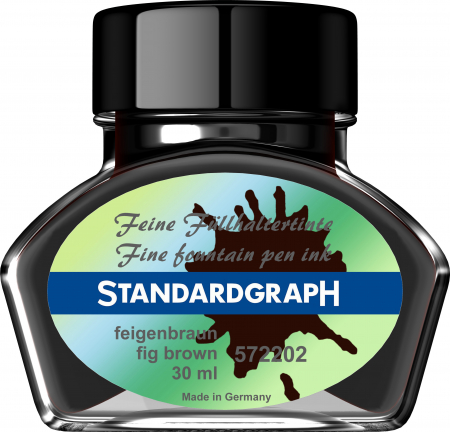 Standardgraph - Calimara cerneala Fig Brown Permanet 30 ml StandardGraph