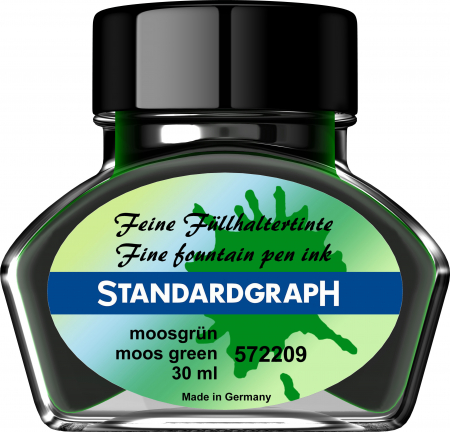 Standardgraph - Calimara cerneala Moos Green Permanent 30 ml StandardGraph