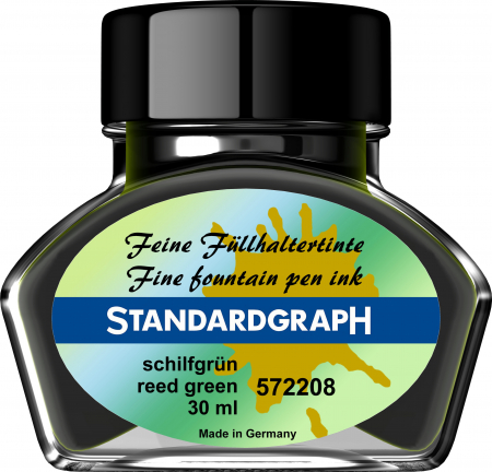 Standardgraph - Calimara cerneala Reed Green Permanent 30 ml StandardGraph