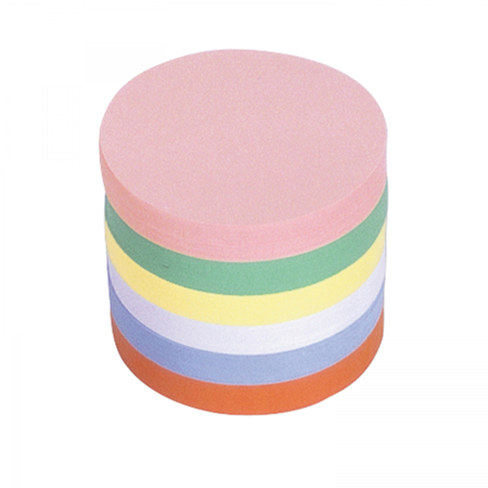 Afisare si prezentare - Carduri comunicare MAGNETOPLAN rotunde diametrul 100 mm, 500 buc/set, 6 culori asortate