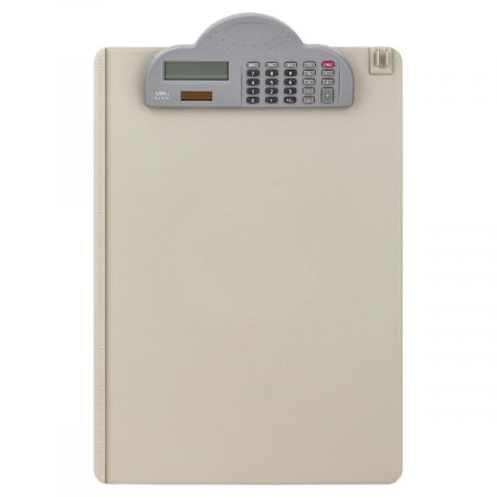 Deli - Clipboard A4 Profesional cu Calculator, Deli