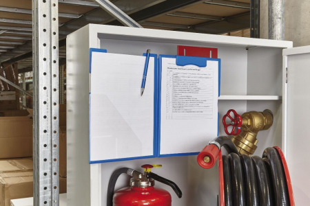 Clipboard Magnetic Albastru Dublu, Magnetoplan [2]