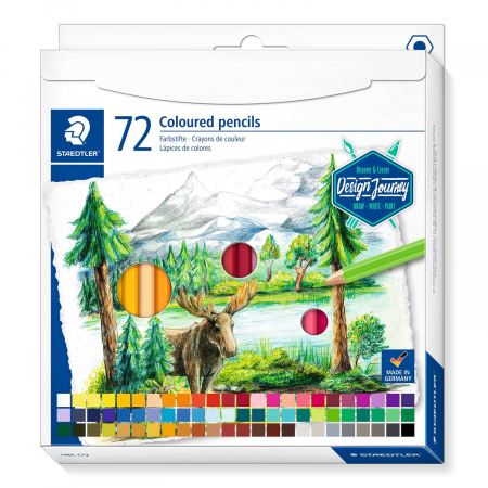 Staedtler - CREIOANE COLORATE 72 CULORI CUTIE Carton STAEDTLER