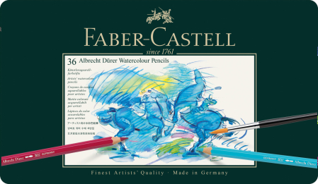 Brand - Creioane Colorate Acuarela 36 Culori A. Durer, Faber-Castell