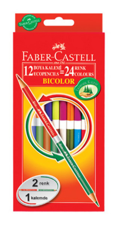 Creioane Colorate Bicolore 12*2 Faber-Castell [0]