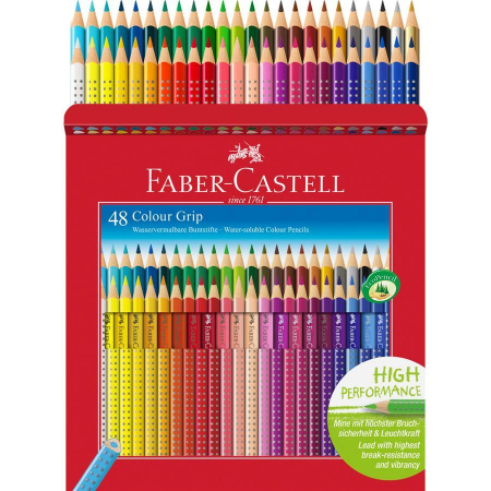 Creioane Colorate Grip 2001 48 Culori Faber-Castell [2]