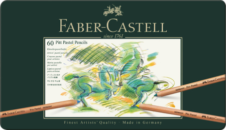 Brand - Creioane Pastel Pitt 60 Culori, Faber-Castell