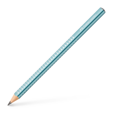 Brand - Creion Grafit B Sparkle Jumbo Bleu Ocean 2023, Faber-Castell