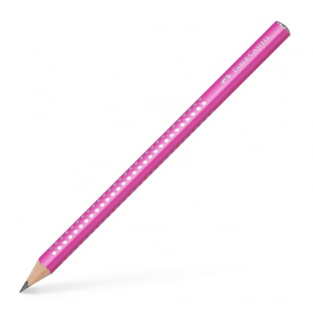 Creion Grafit B Sparkle Jumbo Faber-Castell, diverse culori [0]