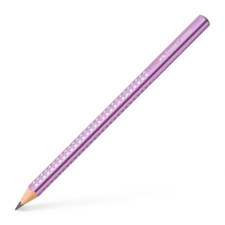 Brand - Creion Grafit B Sparkle Jumbo Violet 2023, Faber-Castell