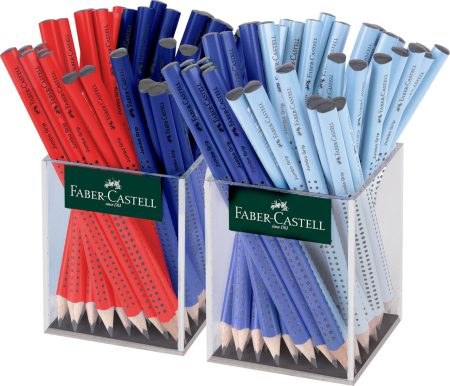 Brand - Creion Grafit Fara Guma Jumbo Grip 2 X 36 Cutie Plastic 2024, Faber-Castell