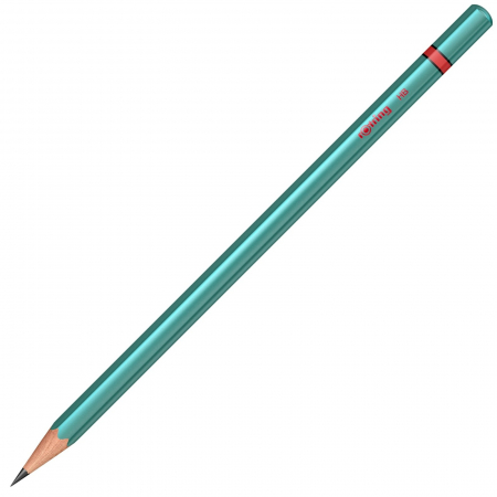 Rotring - Creion Grafit Metallic Green HB Rotring