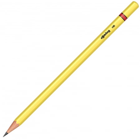 Creioane grafit - Creion Grafit Neon Yellow HB Rotring