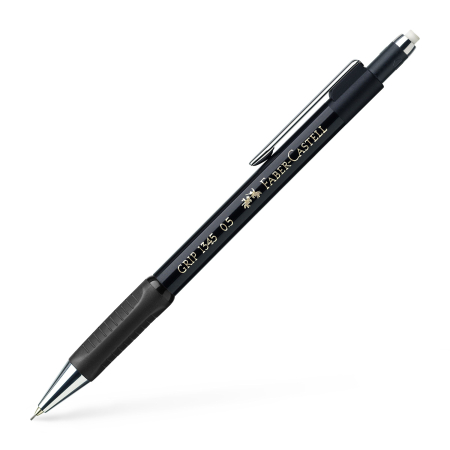 Brand - Creion Mecanic 0.5mm Negru Grip 1345, Faber-Castell