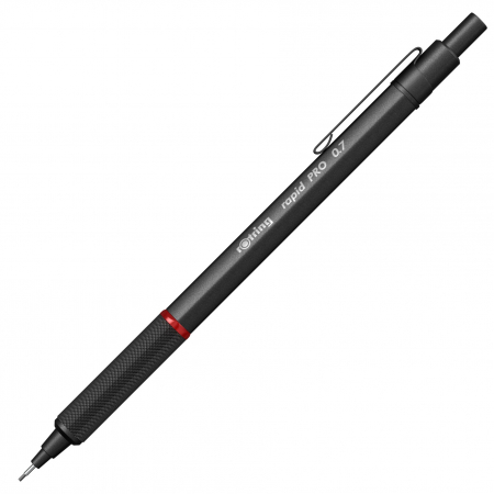 Rotring - Creion Mecanic 0.7 Black  Rapid Pro Rotring