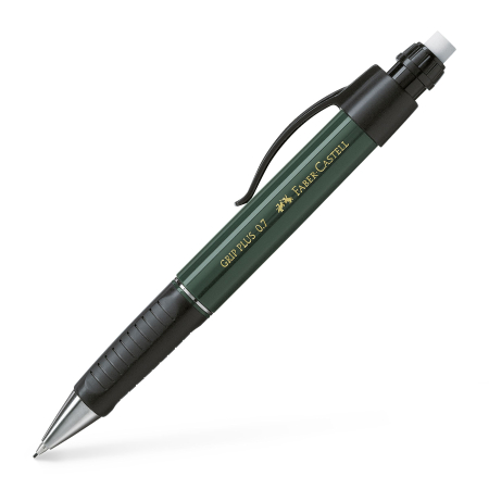 Brand - Creion Mecanic 0.7 mm Verde Grip Plus 1307, Faber-Castell