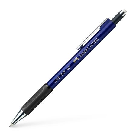 Brand - Creion Mecanic 0.7mm Albastru Grip 1347, Faber-Castell