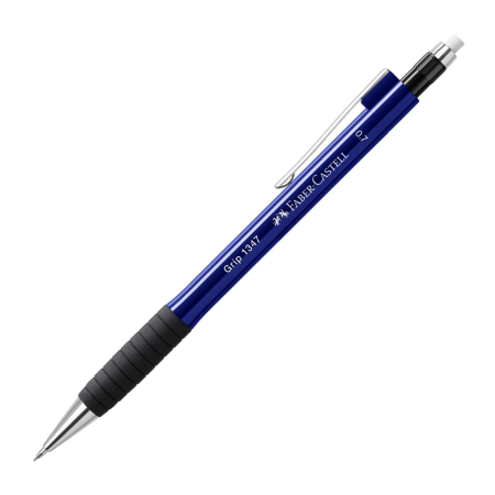 Brand - Creion Mecanic 0.7mm Bleumarin Grip 1347, Faber-Castell