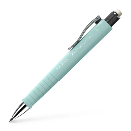 Brand - Creion Mecanic 0.7mm Poly Matic Bleu Caraibe, Faber-Castell