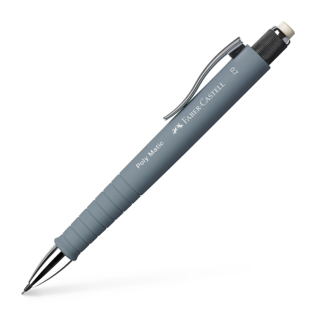 Brand - Creion Mecanic 0.7mm Poly Matic Gri, Faber-Castell