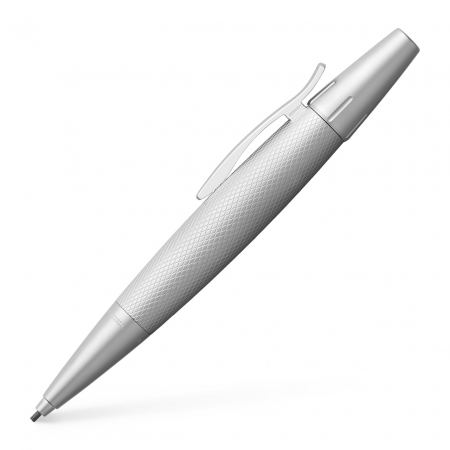 Creioane mecanice - Creion Mecanic 1.4 mm E-Motion Pure Silver Faber-Castell