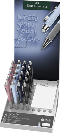 Brand - Display 20 Buc Creion Mecanic 0.5mm Apollo, Faber-Castell