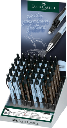 Brand - Display 40 Buc Creion Mecanic Grip-Matic 1375/1377 Div. Culori F, Faber-Castell