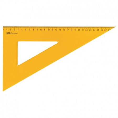 Rigle - Echer 60°, 32cm Aristo