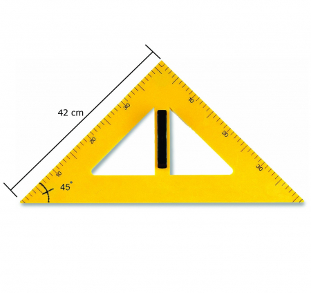 Echere - Echer din plastic 60 cm, 45 grade FARA