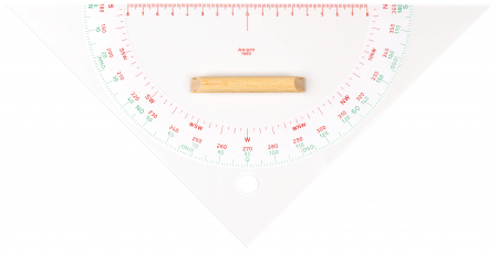 Rigle - Echer navigatie 32.5cm Aristo