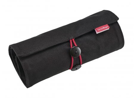 SenseBag - Etui Textil Roll-up Black pt 18 Instrumente de Desen, SenseBag