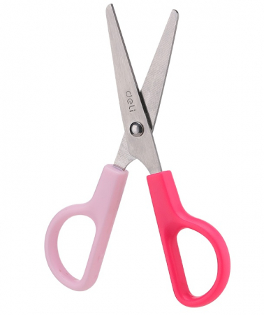 Foarfeca Scolara 12.5cm cu Protectie Plastic, Deli [3]