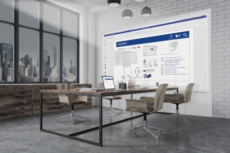 Dotari scoli - Infinty Wall X Projection 1180*1980mm MAGNETOPLAN
