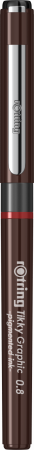 Liner 0.8 mm Calibrat cu Tus Tikky Graphic Rotring [4]