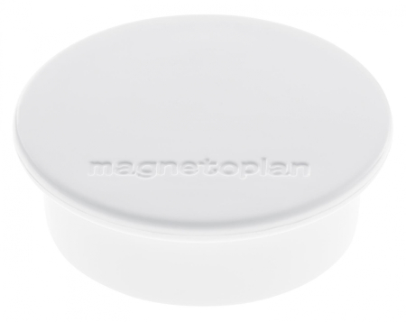 Magneti - Magneti MAGNETOPLAN Discofix COLOR 40 mm, alb 10 buc/set