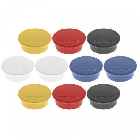 Magneti - Magneti MAGNETOPLAN Discofix COLOR 40 mm, gri 10 buc/set