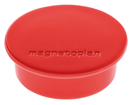 Magneti - Magneti MAGNETOPLAN Discofix COLOR 40 mm, rosu 10 buc/set