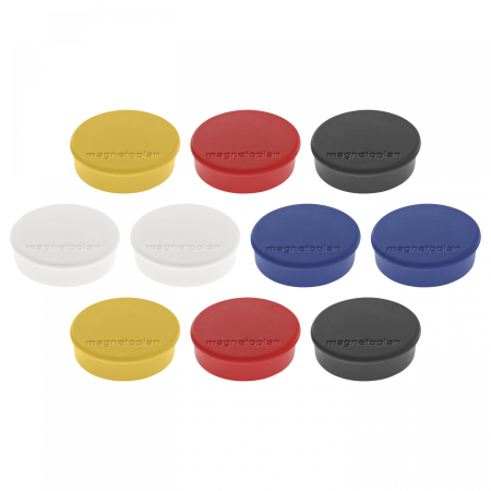 Magneti - Magneti MAGNETOPLAN Discofix HOBBY 25 mm, asortate 10 buc/set
