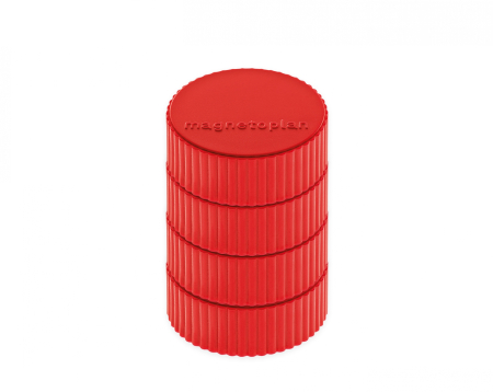 Magneti - Magneti MAGNETOPLAN Discofix MAGNUM 34 mm, rosu 4 buc/set