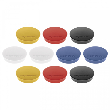 Magneti - Magneti MAGNETOPLAN Discofix STANDARD 30 mm, negru 10 buc/set