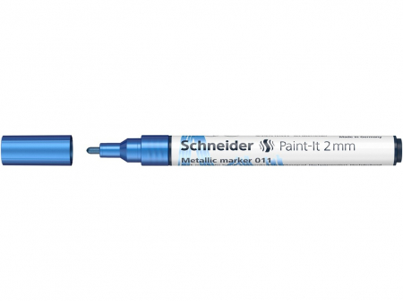 Marker metalic Paint-It 011 Blue Metallic, 2 mm, Schneider [2]