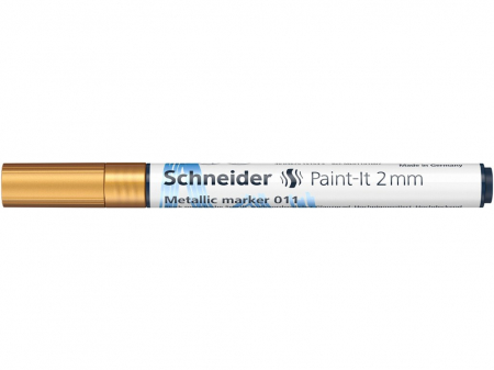 Marker metalic Paint-It 011 Gold Metallic, 2 mm, Schneider [1]
